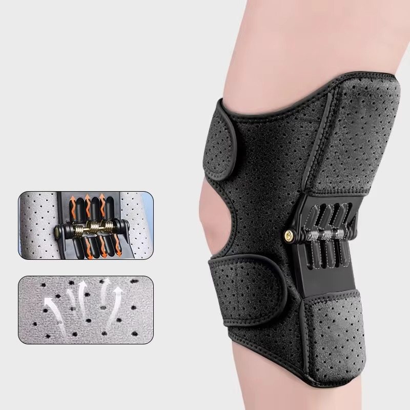 Flexible Knee Support Wrap with Spring Technology - Halri