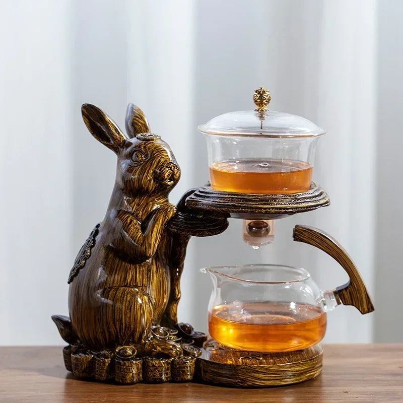 Elegant Natural Wood Tea Infuser