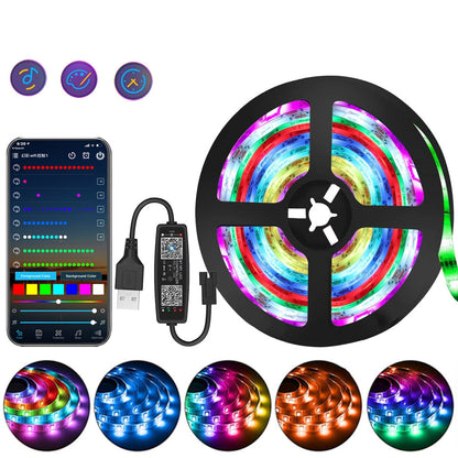 Colorful Flexible LED Tape Light, 5V
