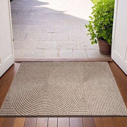 Heavy Duty 3D Pattern Door Mat with Non Slip Backing