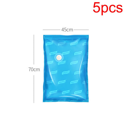 Compact Storage Bag with Vacuum Sealer