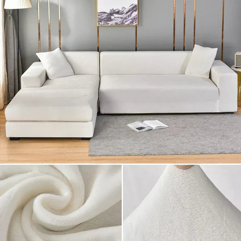 Plush Soft Furniture Slipcover