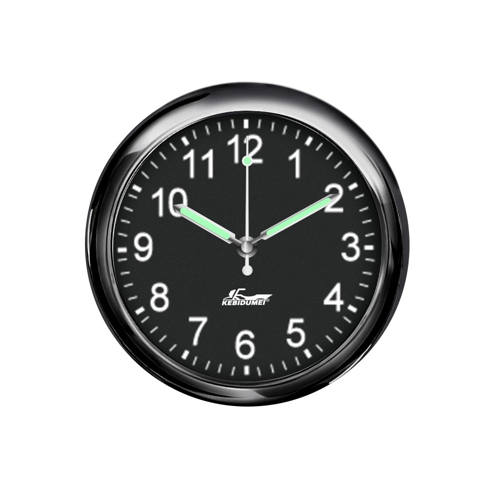 Adhesive Auto Dash Glow Clock