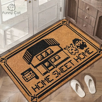 Soft Absorbent Indoor Outdoor Welcome Door Mat Carpet - Halri