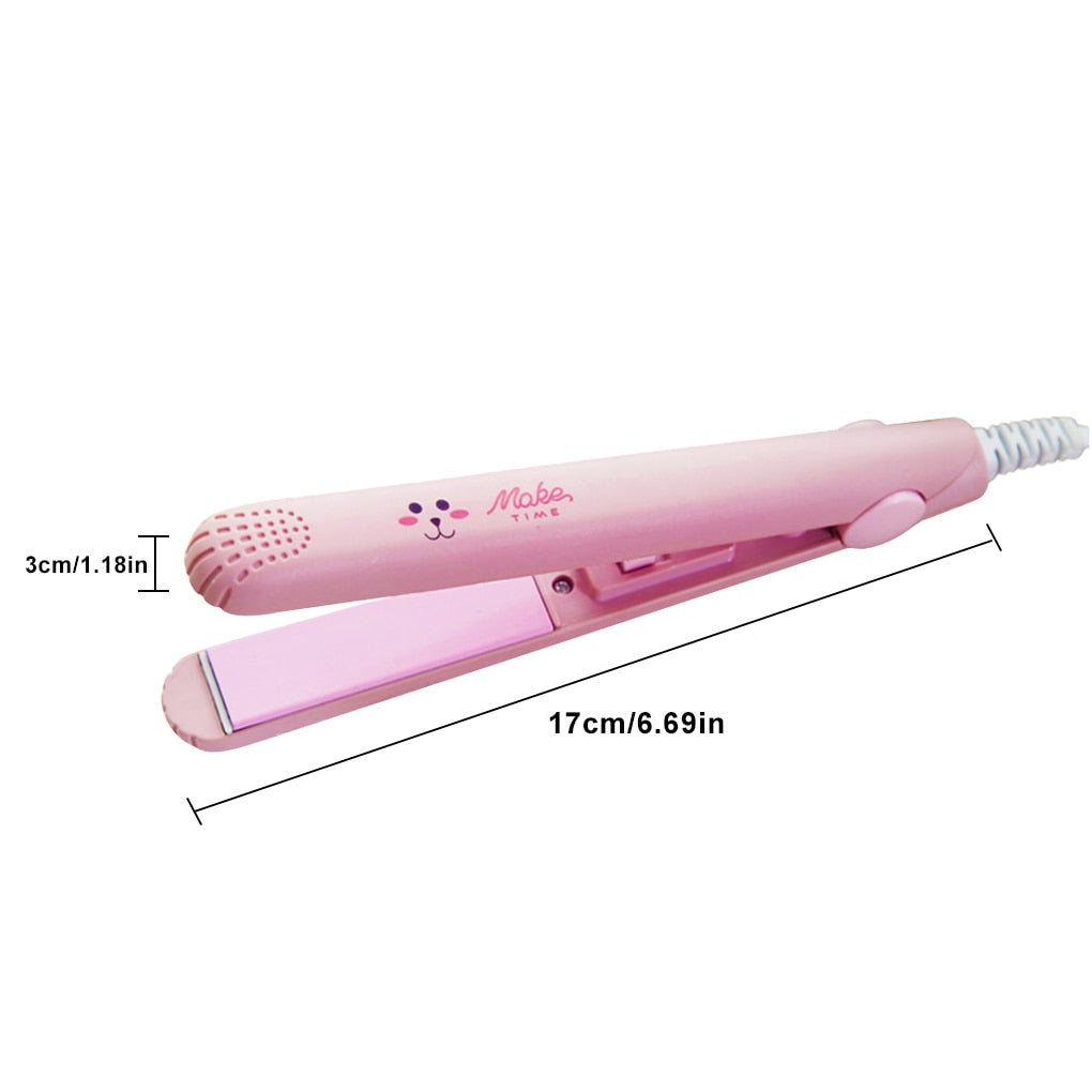 Compact 2 in 1 Hair Straightener Curler - Halri