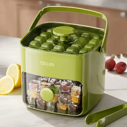 Simple Quick Release Ice Cube Tray Box