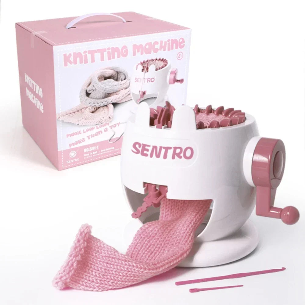 Easy Knitting Machine 22 Needle Circular Knitter Set