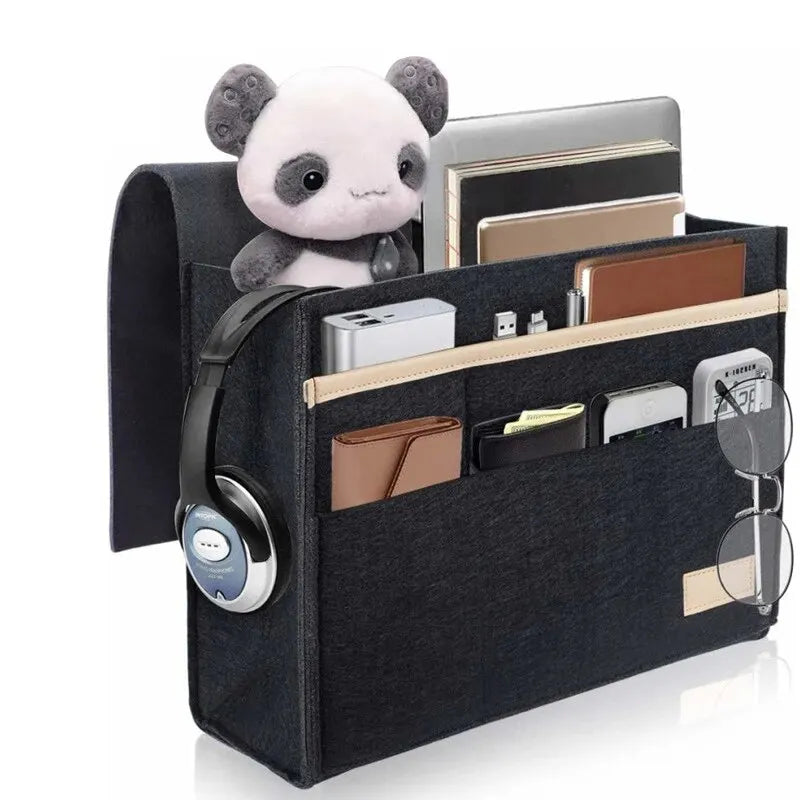 Compact Hanging Bed Storage Bag Organizer - Halri