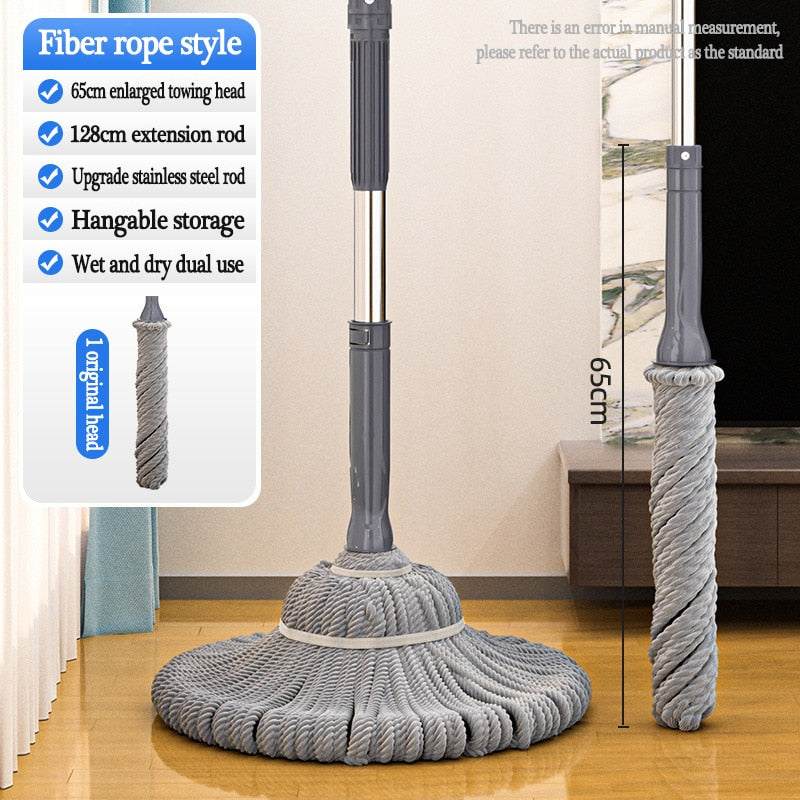 Easy Clean Microfiber Spin Mop - Halri