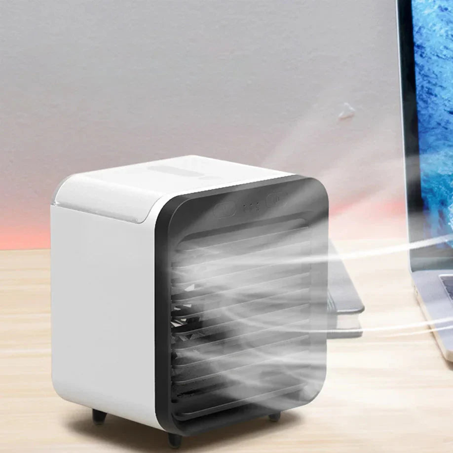 Compact USB Mini Air Cooler Fan