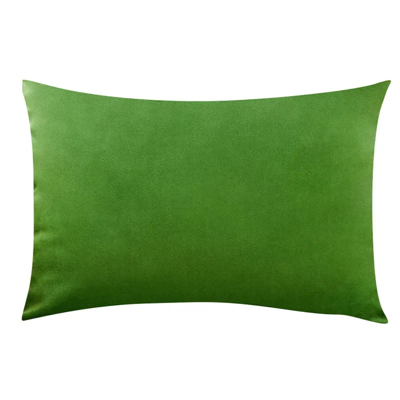 Elegant Black Velvet Pillow Cover
