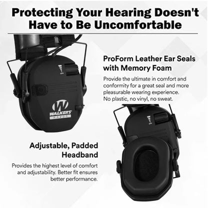 Pro Tactical Earmuffs with Noise Cancellation