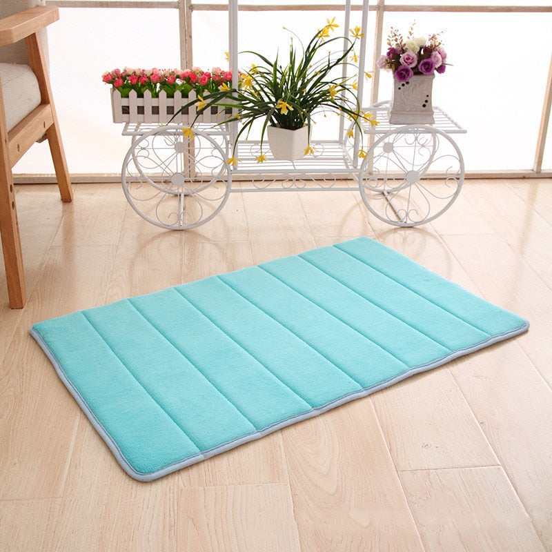 Plush Memory Foam Anti-Slip Bath Mat