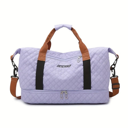 Spacious Sports Duffel Bag with Shoe Pocket