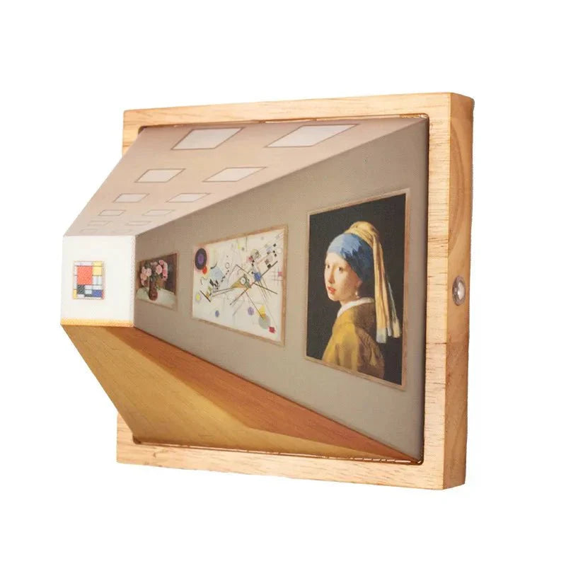 Stylish 3D LED Wall Lamp - Cool Home Decor Gift - Halri
