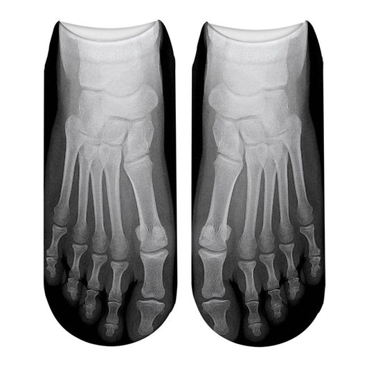 Quirky 3D Designed Humorous Ankle Socks - Halri