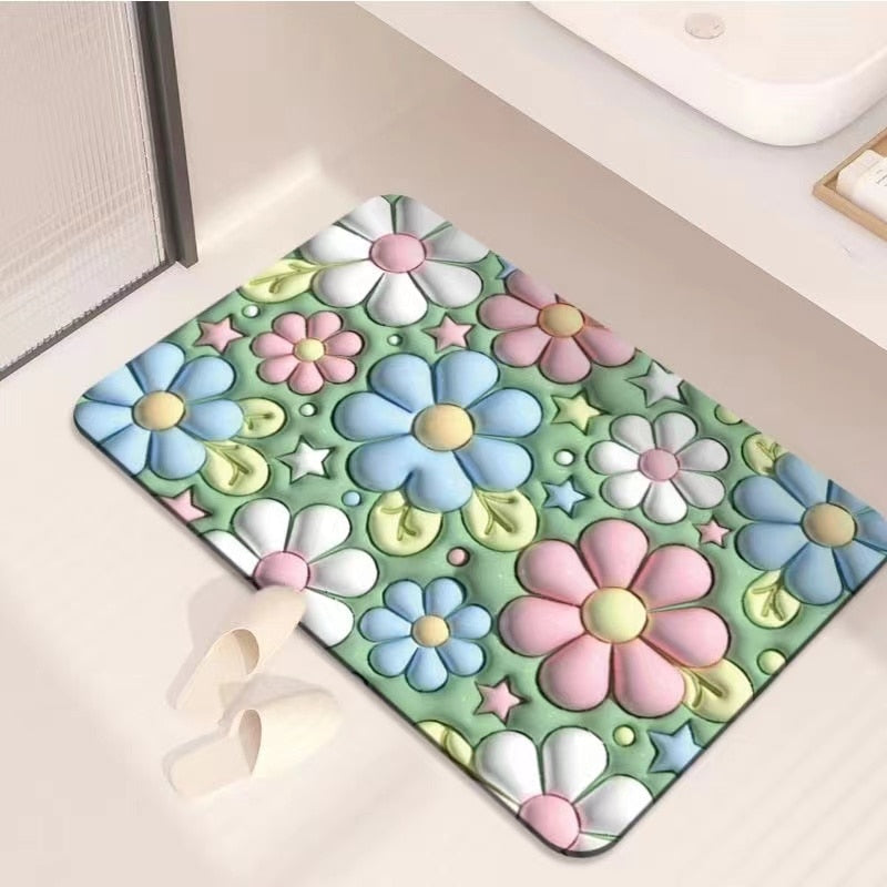 Fun Grip Fast Drying Bath Mat - Halri