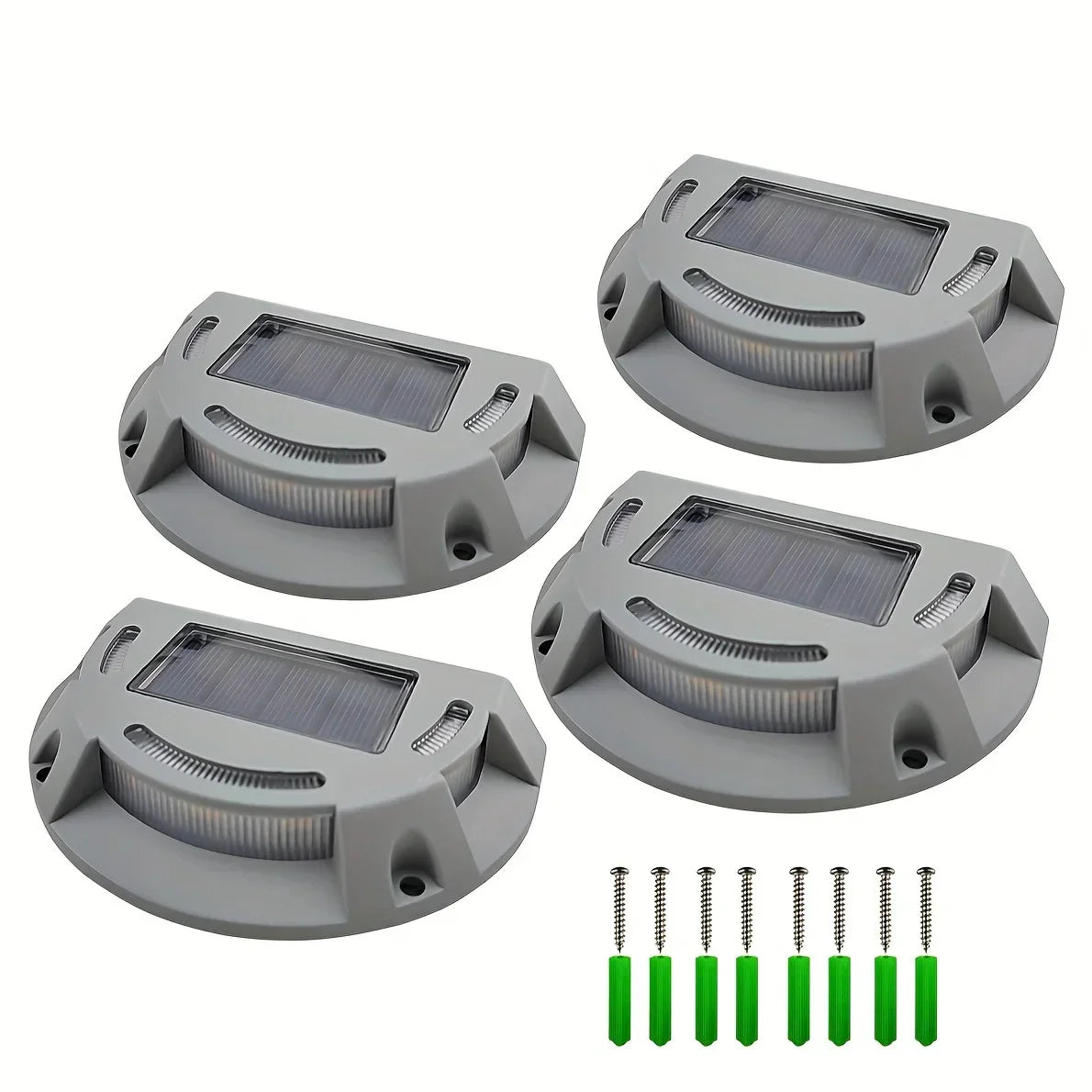 Solar Powered Step Light | Outdoor Waterproof LED Lamp
