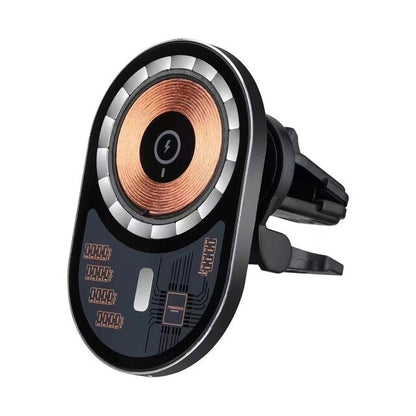 Clear Car Mount Wireless Phone Charging Pad