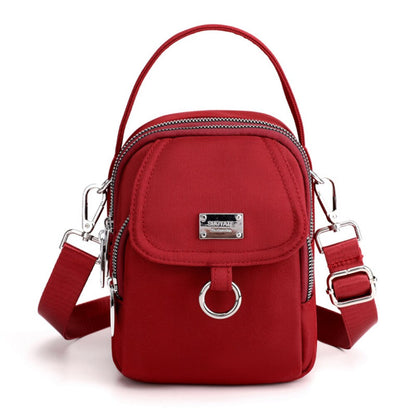 Stylish Leather Crossbody Women's Messenger Purse