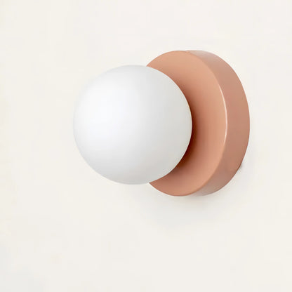 Simple Glass Wall Lamp | Modern Sconce Light Fixture - Halri