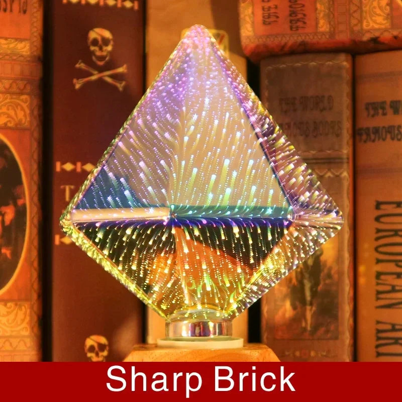 Colorful LED Firework Effect Table Lamp - Halri