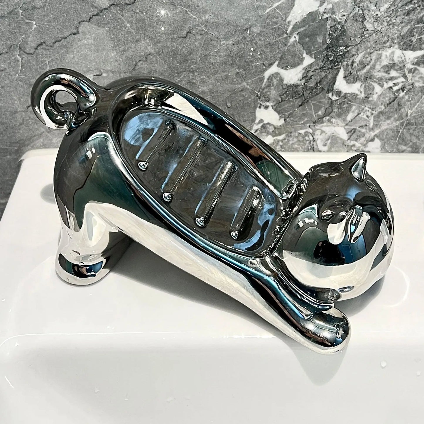 Flexible Kitty Soap Dish - Halri