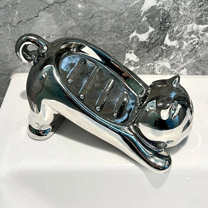Flexible Kitty Soap Dish - Halri
