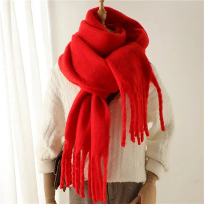 Cozy Solid Color Halri Throw Blanket