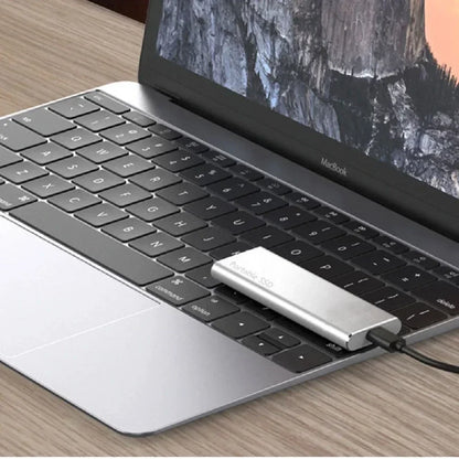 Fast 2TB USB-C Portable Hard Drive