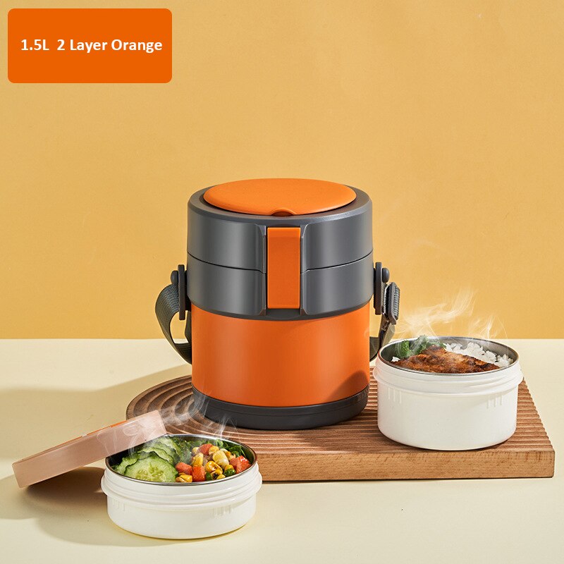 Insulated Food Container Stainless Steel Lunchbox