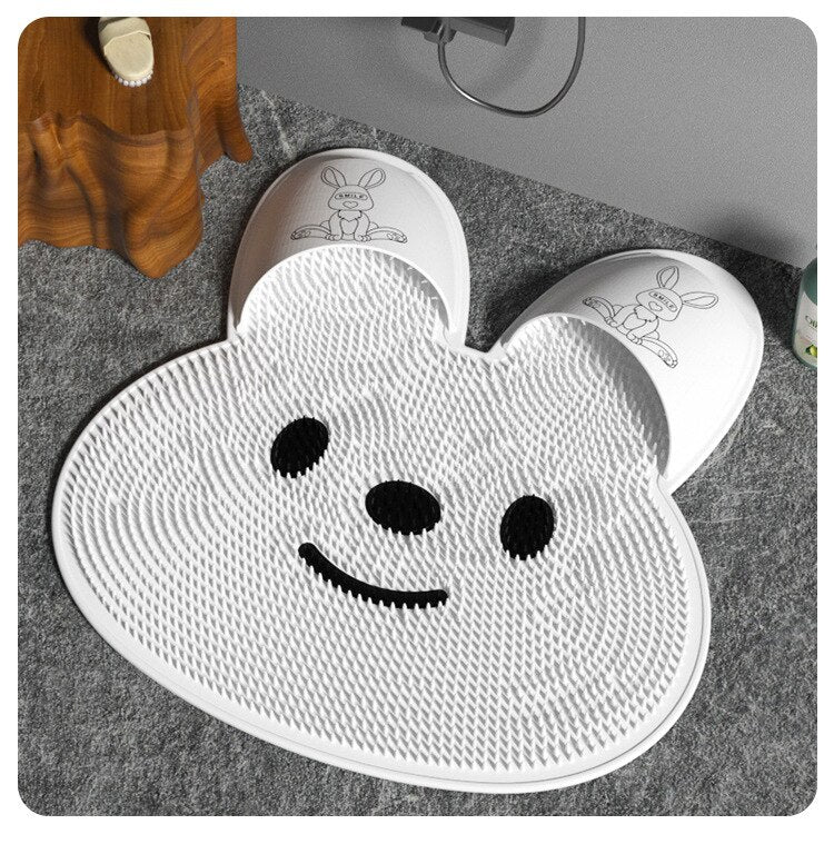 Soft Massage Rubber Bathroom Mat - Halri