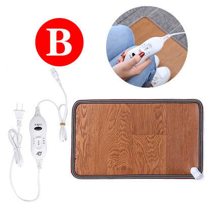 Cozy Thermostat Controlled Heated Footrest Mat