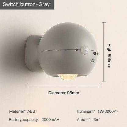 Smart Motion Activated LED Wall Light