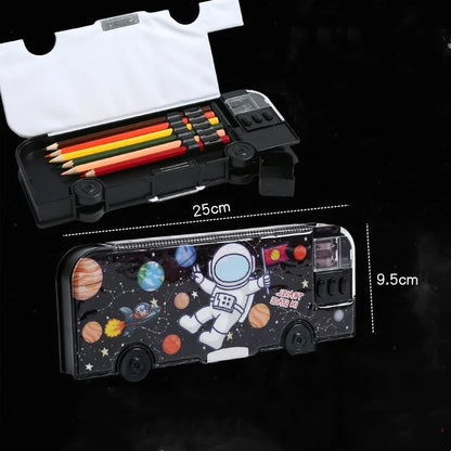 Colorful Fun Kids Pencil Case Box