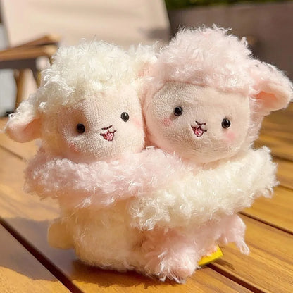 Cute Plush Animal Hug Keychain Toys
