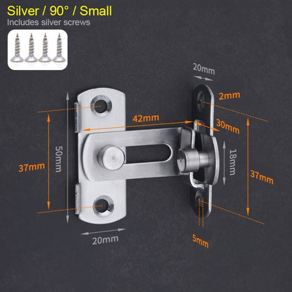 Easy Slide Cabinet Door Lock