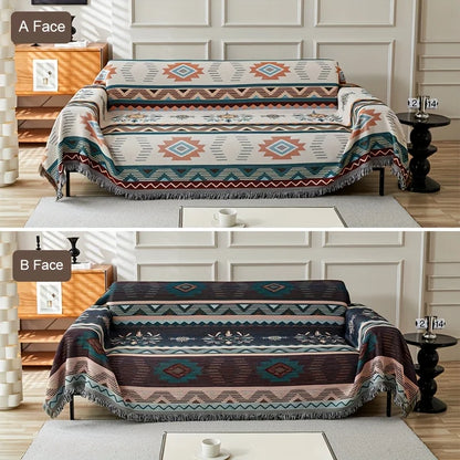 Cozy Reversible Pet Blanket Throw