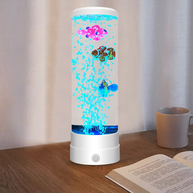 Soothing Ocean Bubble Table Lamp - Halri