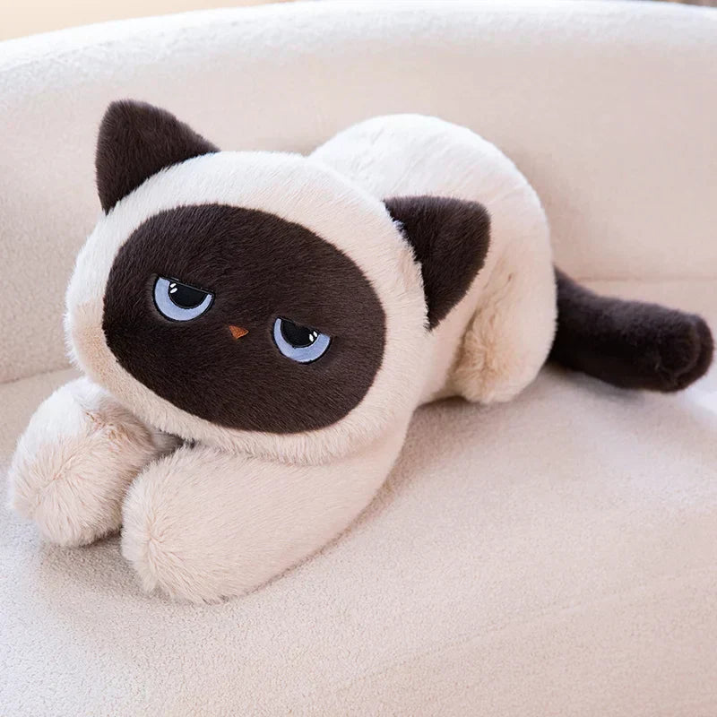 Cute Momo Siamese Cat Soft Plush Toy - Halri