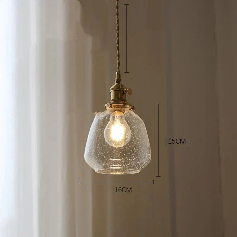 Classic Vintage Glass Table Lamp - Halri
