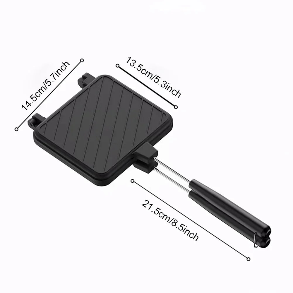 Easy Use 2 in 1 Nonstick Sandwich Maker - Halri