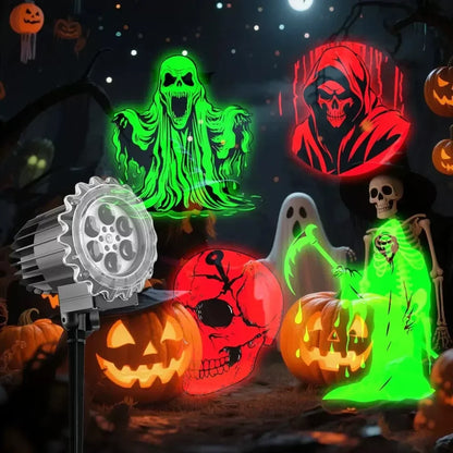 Scary Halloween LED Light Projector Outdoor Decoration