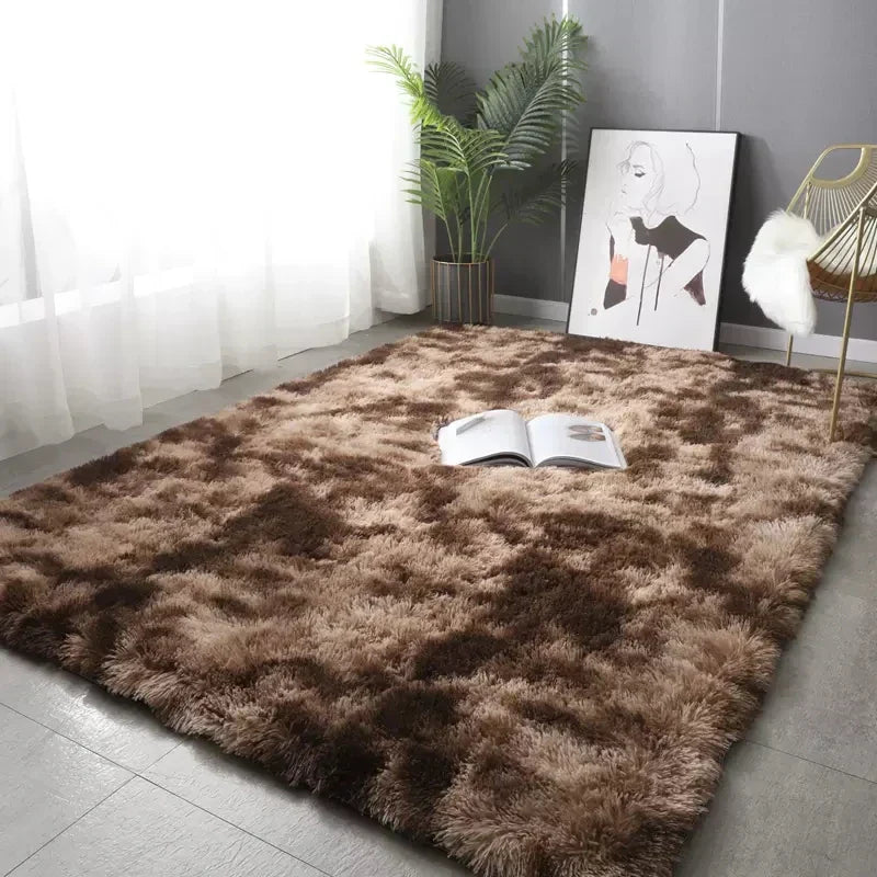 Plush Anti-Slip Rug with Thick Memory Foam Cushioning
