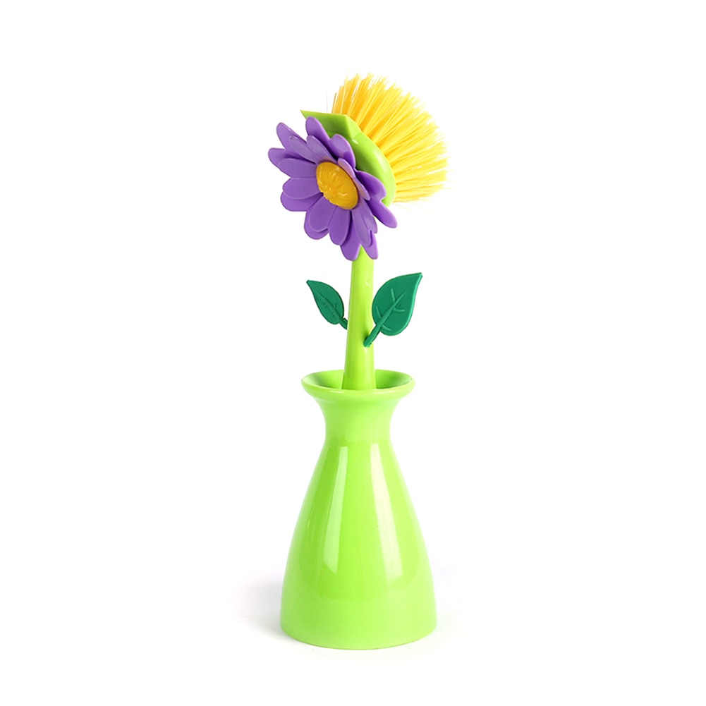 Soft Bristle Plant Pot Cleaning Brush