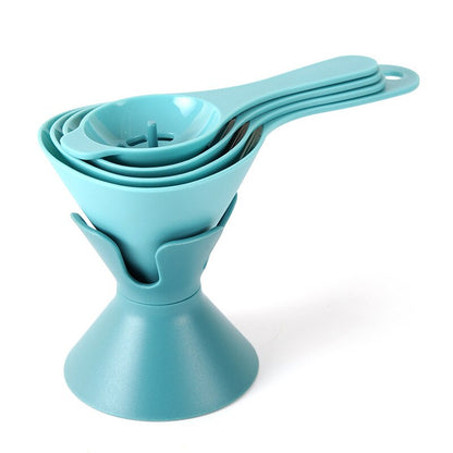 Multifunctional 6in1 Kitchen Funnel Set