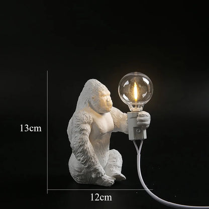 Fun Gorilla Bedside Table Lamp