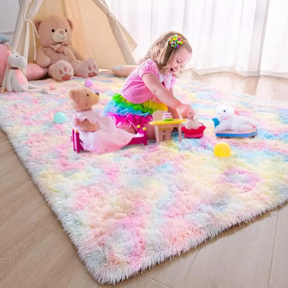 Plush Anti-Slip Rug with Thick Memory Foam Cushioning
