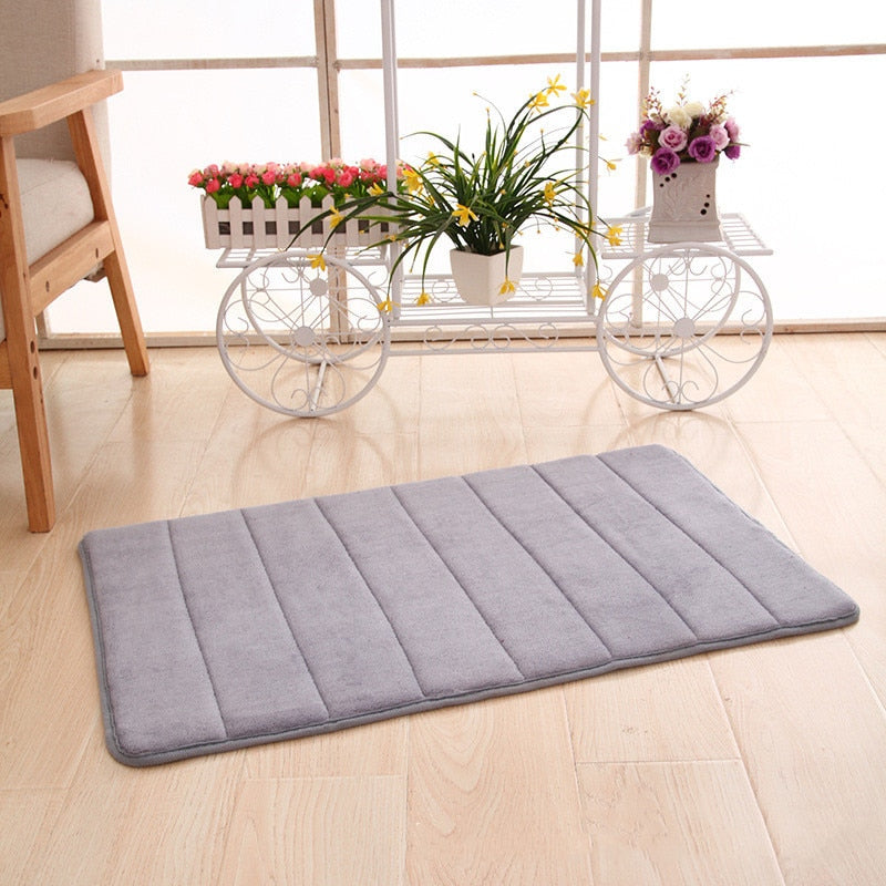 Plush Memory Foam Anti-Slip Bath Mat