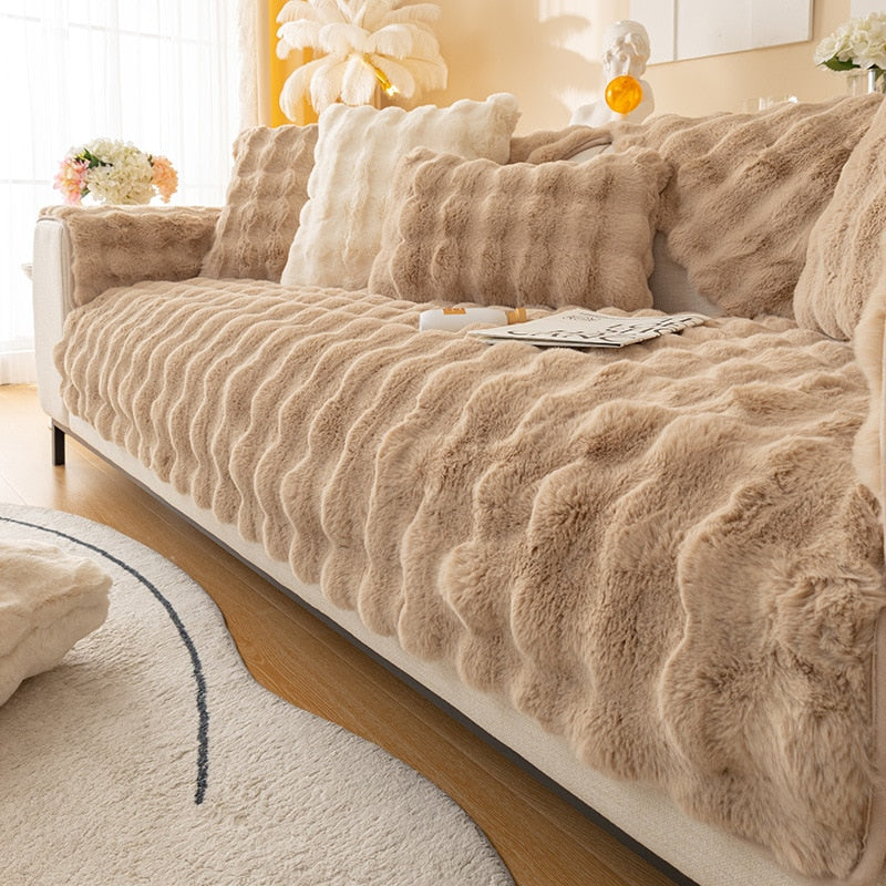 Cozy Soft Cushion Sofa Slipcover